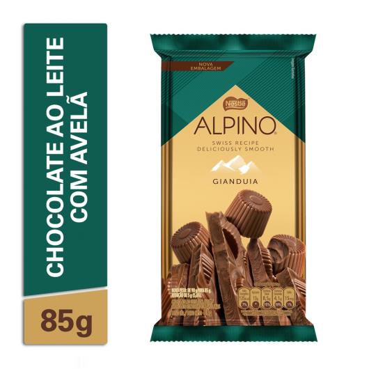 Chocolate ALPINO Gianduia 85g - Imagem em destaque