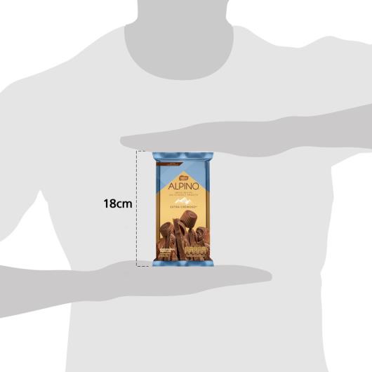 Chocolate ALPINO Extra Cremoso 85g - Imagem em destaque