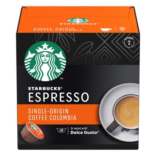 Café em Cápsula STARBUCKS NESCAFÉ DOLCE GUSTO Single-Origin Colombia 12 Cápsulas - Imagem em destaque
