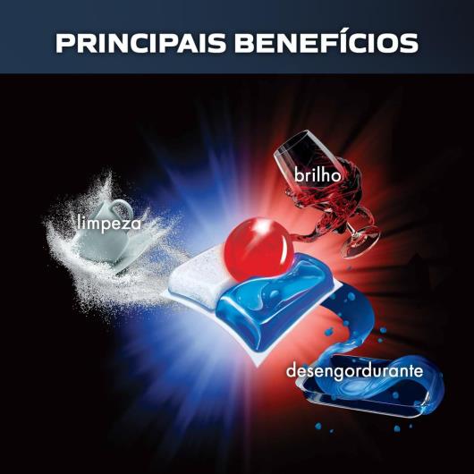 Detergente para Lava Louças em tabletes Finish Quantum Ultimate com 10 unidades - Imagem em destaque