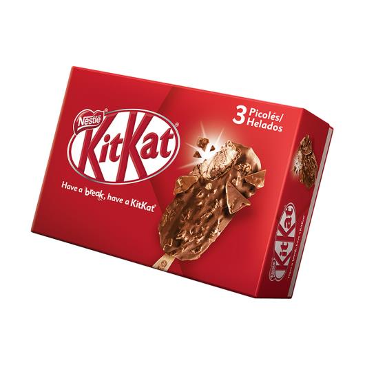 Pack Picolé Kitkat Nestlé Caixa 183g 3 Unidades - Imagem em destaque