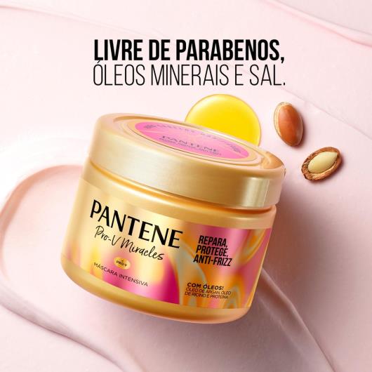 Máscara Intensiva Pantene Pro-V Miracles Anti-Frizz 270 ml - Imagem em destaque