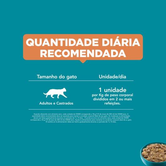 Ração Úmida PURINA ONE Gatos Adultos Castrados Carne 85g - Imagem em destaque