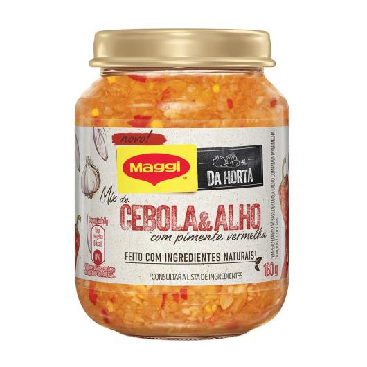 Tempero em Pasta Cebola & Alho com Pimenta-Vermelha Maggi Da Horta Vidro 160g - Imagem em destaque