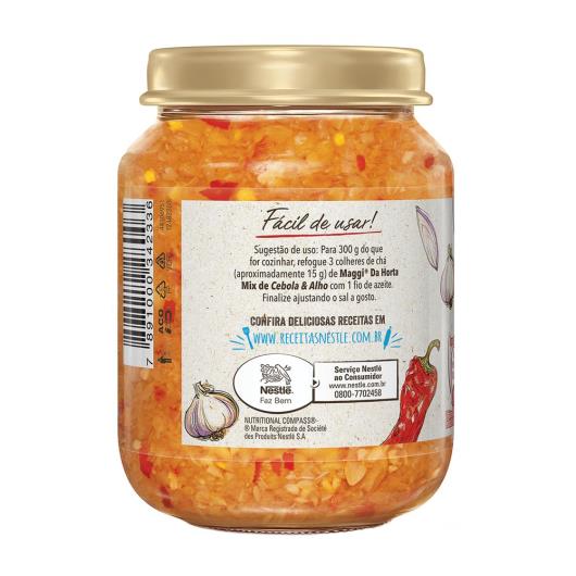 Tempero em Pasta Cebola & Alho com Pimenta-Vermelha Maggi Da Horta Vidro 160g - Imagem em destaque