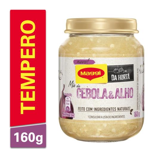 Tempero em Pasta Cebola & Alho Maggi Da Horta Vidro 160g - Imagem em destaque
