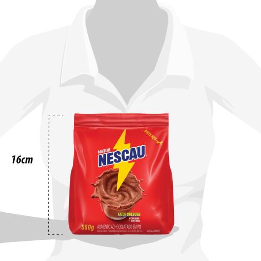 Achocolatado em pó Nescau Sachê 550g - Imagem em destaque