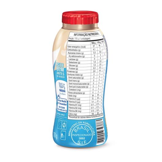 Iogurte Desnatado Baunilha Zero Lactose Molico Frasco 170g - Imagem em destaque