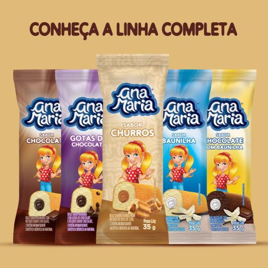 Bolinho Ana Maria Sabor Churros 35g - Imagem em destaque