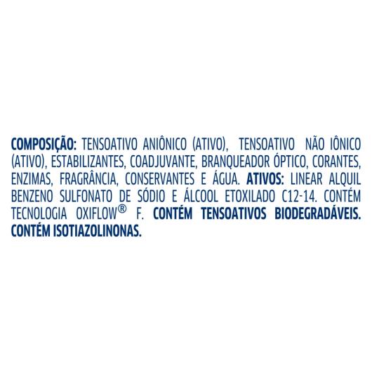 Lava-Roupas Líquido para Diluir Omo Proteção Antiodor Frasco 500ml Refil Econômico - Imagem em destaque