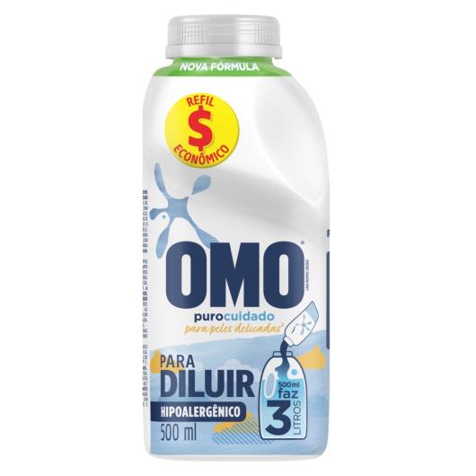 Sabão Líquido Refil Omo Puro Cuidado 500ml - Imagem em destaque