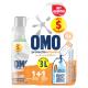 Kit Garrafa para Diluição + Lava-Roupas Líquido para Diluir Omo Proteção Antiodor 500ml Refil Econômico - Imagem 7891150077386-(2).jpg em miniatúra