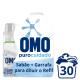 Kit Garrafa para Diluição + Lava-Roupas Líquido para Diluir Omo Puro Cuidado 500ml Refil Econômico - Imagem 7891150077379-(0).jpg em miniatúra