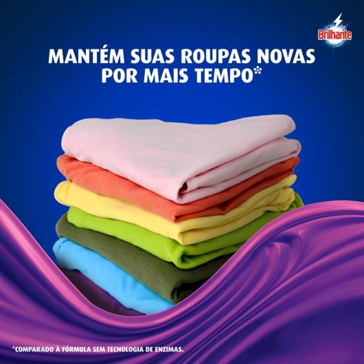 Lava Roupas Líquido Brilhante Limpeza Total 900ml Refil - Imagem em destaque