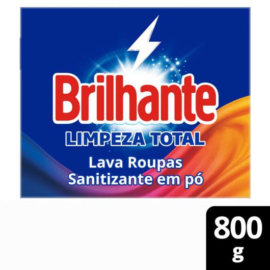 Lava Roupas Sanitizante em Pó Brilhante Limpeza Total 800 GR - Imagem em destaque