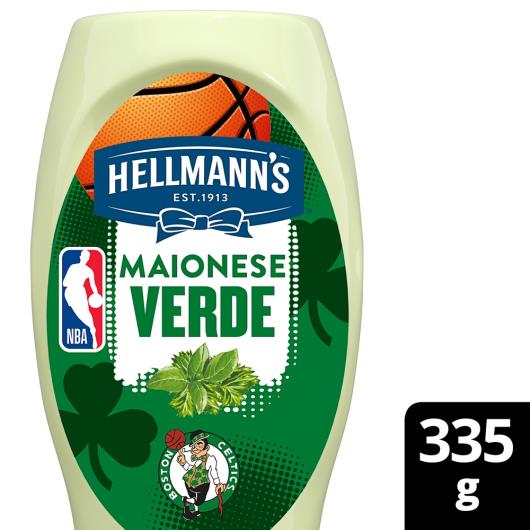 Maionese verde Hellmann's squeeze 335g - Imagem em destaque