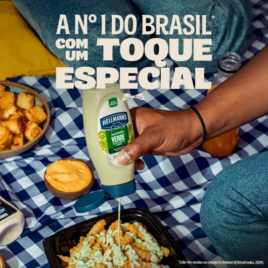 Maionese verde Hellmann's squeeze 335g - Imagem em destaque