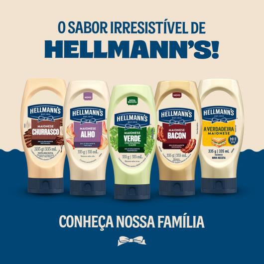 Maionese verde Hellmann's squeeze 335g - Imagem em destaque