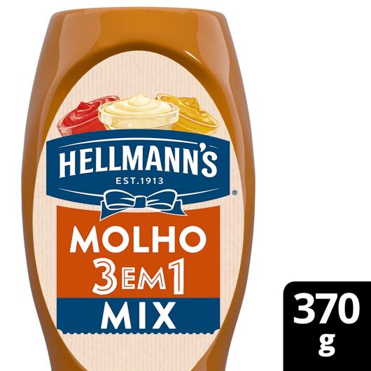 Molho 3 em 1 Hellmann's Delicioso Mix 370 g - Imagem em destaque