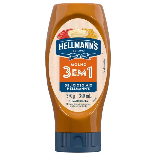 Molho 3 em 1 Hellmann's Delicioso Mix 370 g - Imagem em destaque