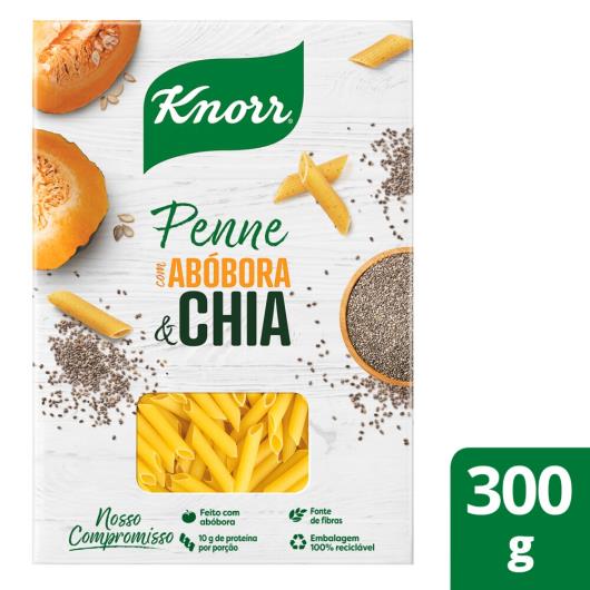 Macarrão Knorr Penne com Abóbora e Chia 300gr - Imagem em destaque