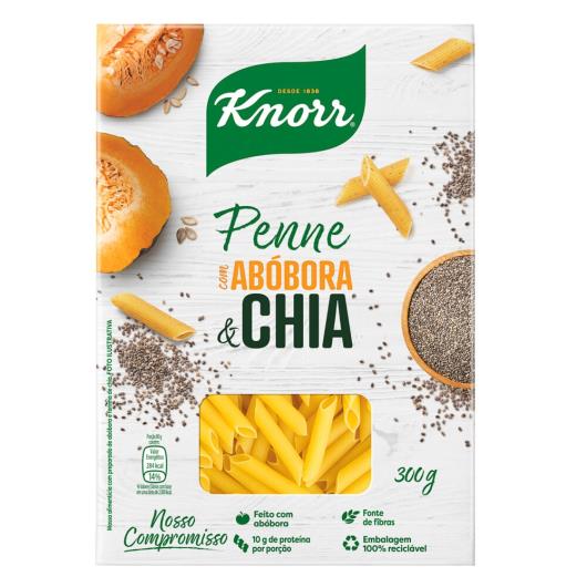 Macarrão Knorr Penne com Abóbora e Chia 300gr - Imagem em destaque