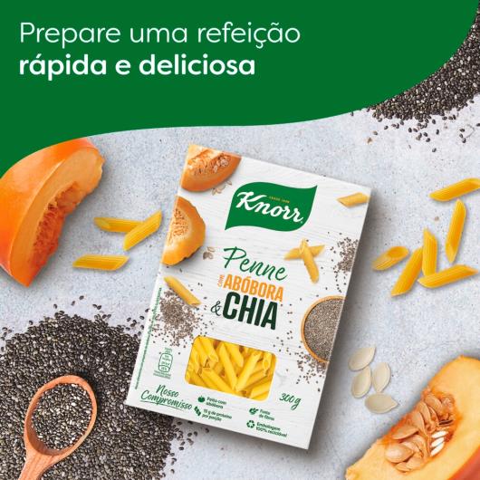 Macarrão Knorr Penne com Abóbora e Chia 300gr - Imagem em destaque