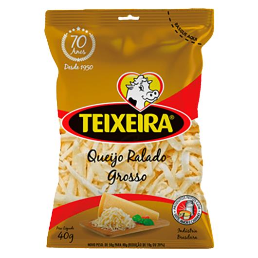 Queijo Parmesão Ralado Grosso Teixeira 40g - Imagem em destaque