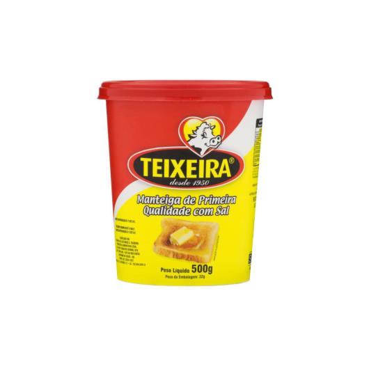 MANTEIGA TEIXEIRA PT C/SAL 500G - Imagem em destaque