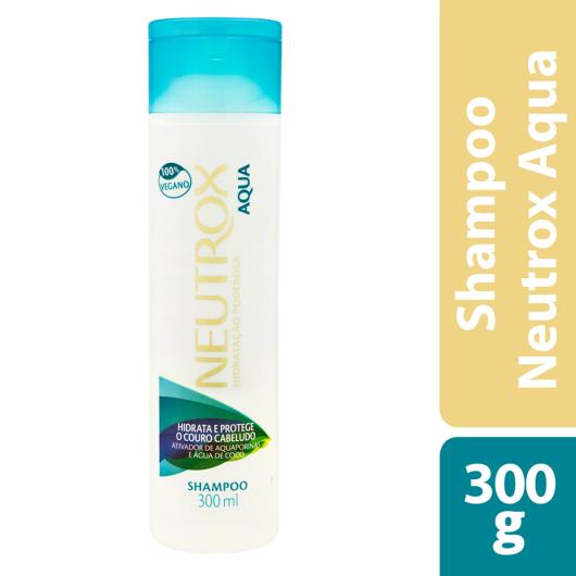 Shampoo Neutrox Aqua Frasco 300ml - Imagem em destaque