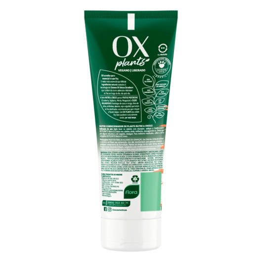 Super Condicionador OX Plants Nutre & Cresce Bisnaga 200ml - Imagem em destaque