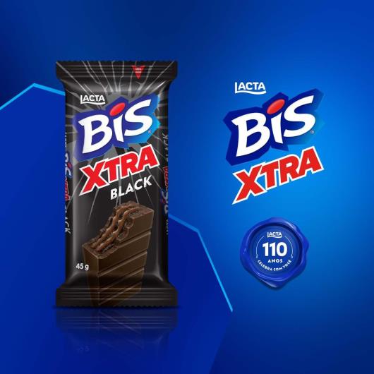 Chocolate Bis Lacta Xtra Black 45G - Imagem em destaque