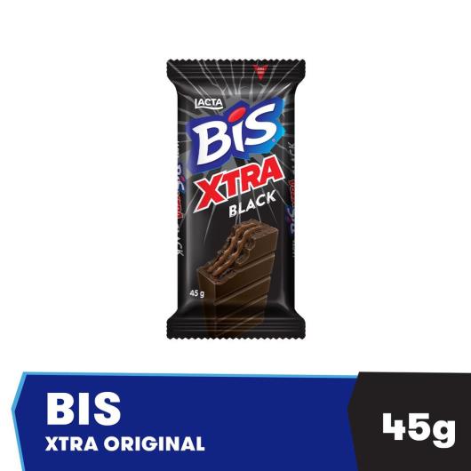 Chocolate Bis Lacta Xtra Black 45G - Imagem em destaque