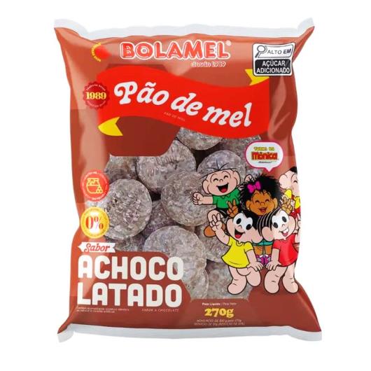 Pão de Mel Achocolatado Bolamel 270g - Imagem em destaque