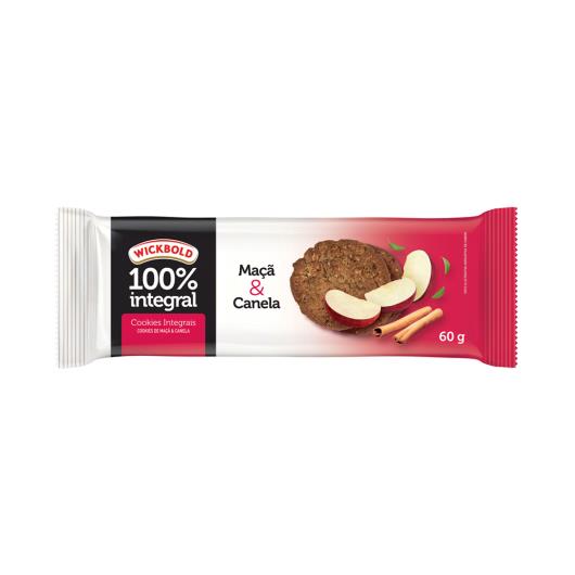 Biscoito Cookie Integral Maçã & Canela Wickbold 60g - Imagem em destaque