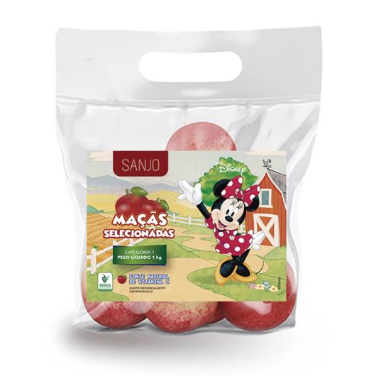 Maça Disney Sanjo pacote com 1KG - Imagem em destaque