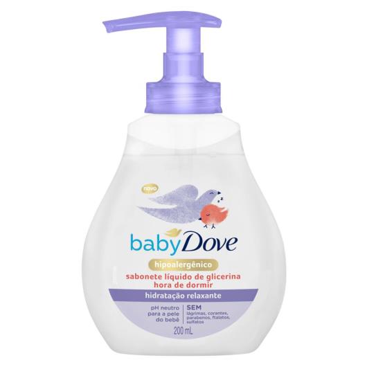 Sabonete Liquido de Glicerina Baby Dove Hora de Dormir 200ml - Imagem em destaque