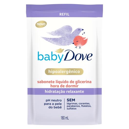 Sabonete Liquido de Glicerina Dove Hora de Dormir 180ml Refil - Imagem em destaque