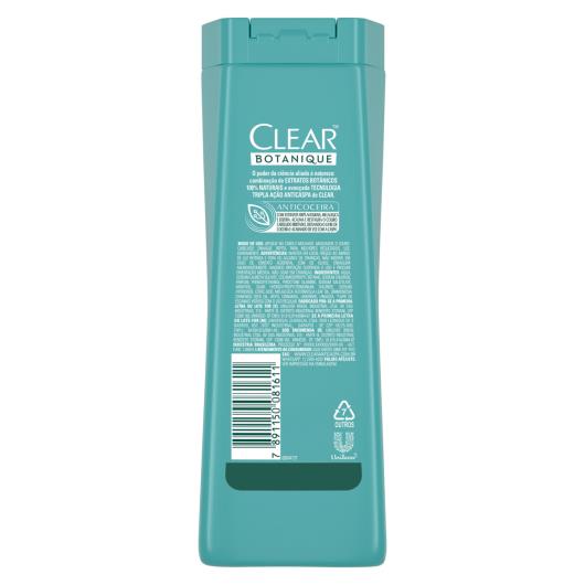 Shampoo Anticaspa Clear Botanique Anticoceira Frasco 200ml - Imagem em destaque