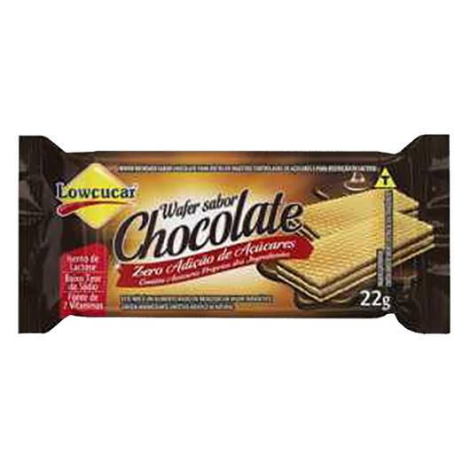 Wafer Lowçucar Mini Chocolate Zero Açúcar 22g - Imagem em destaque