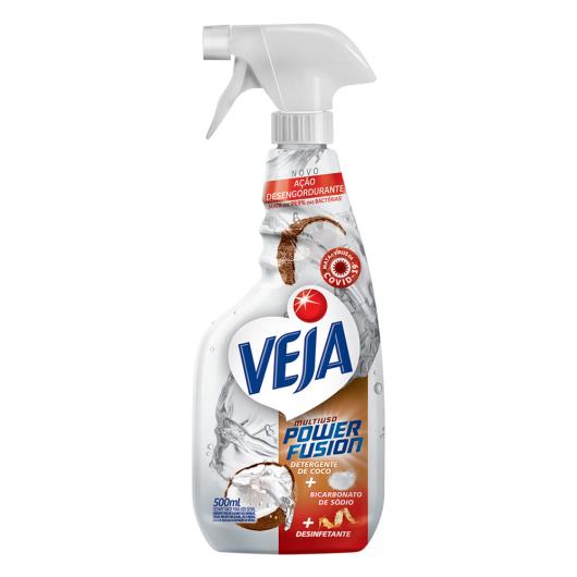 Desinfetante Multiuso Coco Veja Power Fusion Frasco 500ml - Imagem em destaque