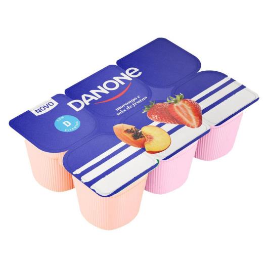 Bebida Láctea Fermentada Morango Danone 510g 6 Uni - Imagem em destaque