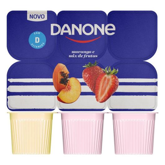 Bebida Láctea Fermentada Morango Danone 510g 6 Uni - Imagem em destaque