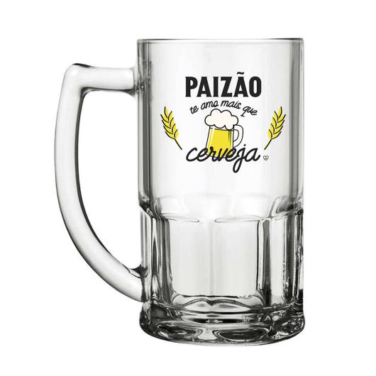 Caneca de Vidro Bristol Paizão 340ml - Imagem em destaque