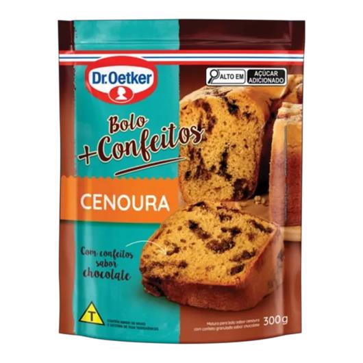Mistura para bolo com confeito cenoura Dr.Oetker 300g - Imagem em destaque