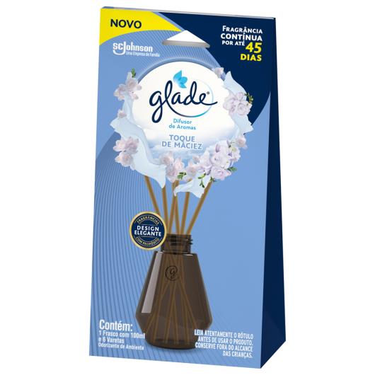 Difusor de Ambiente Toque de Maciez Glade Caixa 100ml - Imagem em destaque