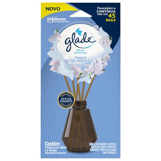 Difusor de Ambiente Toque de Maciez Glade Caixa 100ml - Imagem em destaque