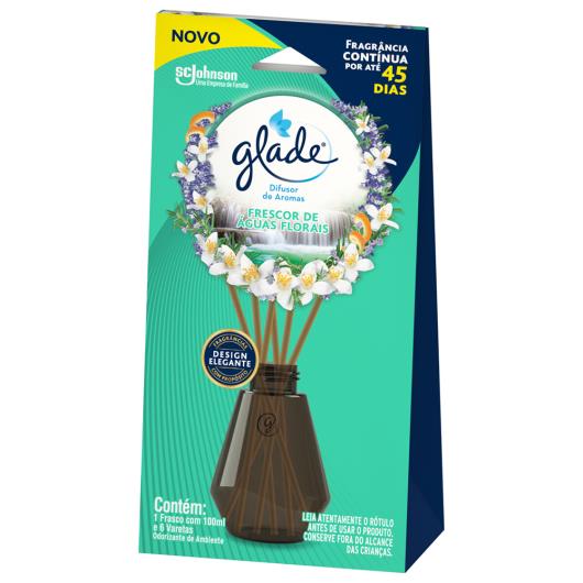 Difusor de Ambiente Frescor de Águas Florais Glade Caixa 100ml - Imagem em destaque