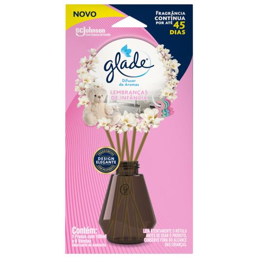 Aromatizador Glade Difusor Lembrança de Infância 100ml - Imagem em destaque