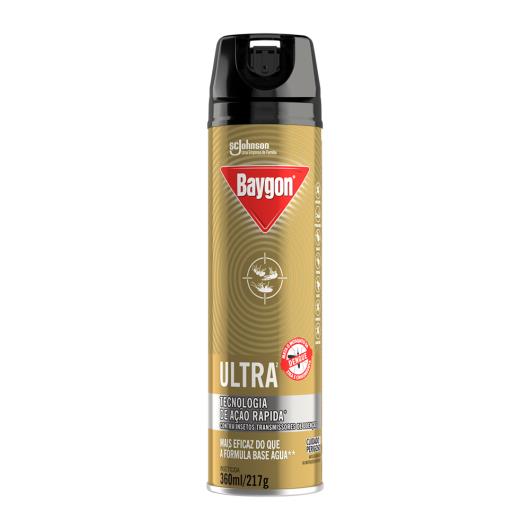 Inseticida Aerossol Baygon Ultra Frasco 360ml Spray - Imagem em destaque